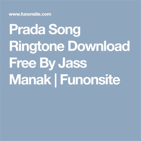 prada ringtone download|prada Ringtones .